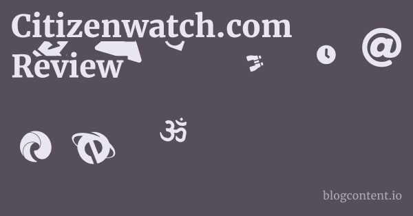 Citizenwatch.com Review 1 by Partners