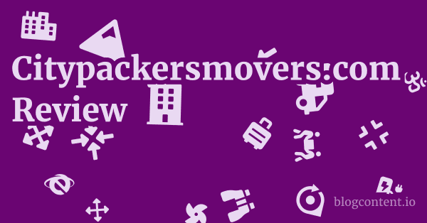 Citypackersmovers.com Review 1 by Partners
