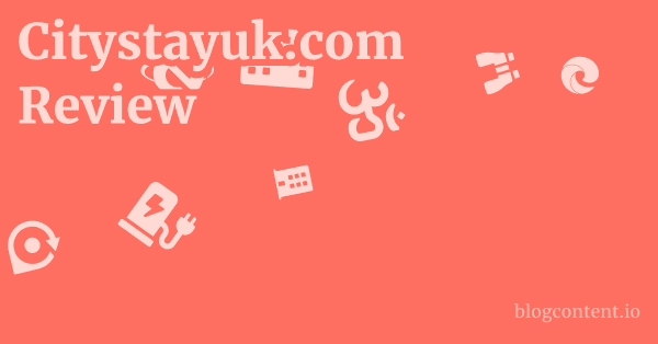 Citystayuk.com Review 1 by Partners