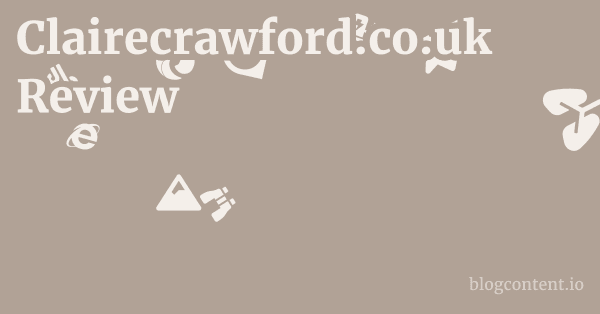 Clairecrawford.co.uk Review 1 by Partners