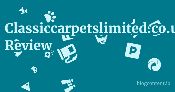 Classiccarpetslimited.co.uk Review 1 by Partners