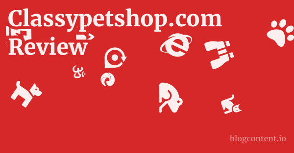 Classypetshop.com Review 1 by Partners