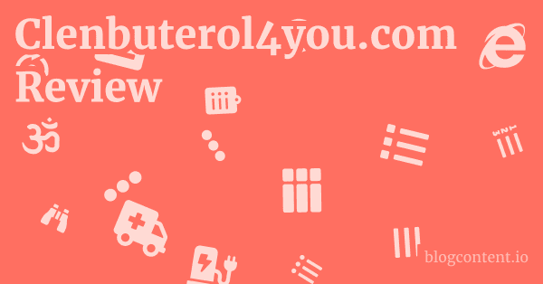 Clenbuterol4you.com Review 1 by Partners