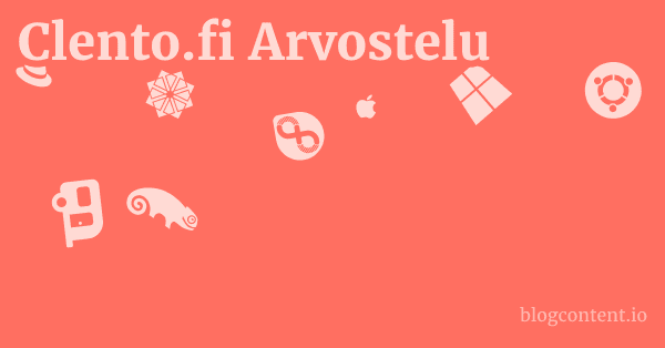 Clento.fi Arvostelu