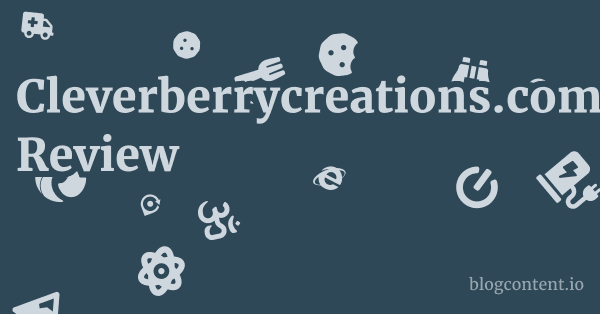 Cleverberrycreations.com Review 1 by Partners