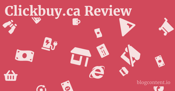 Clickbuy.ca Review 1 by Partners