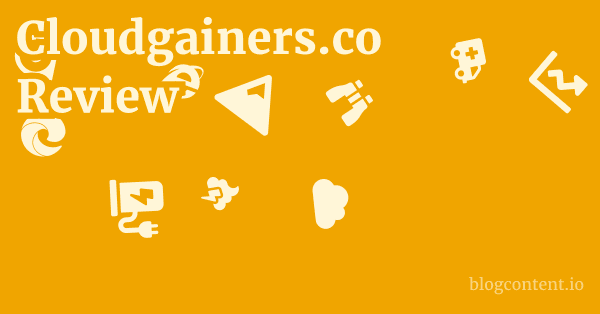 Cloudgainers.co Review 1 by Partners