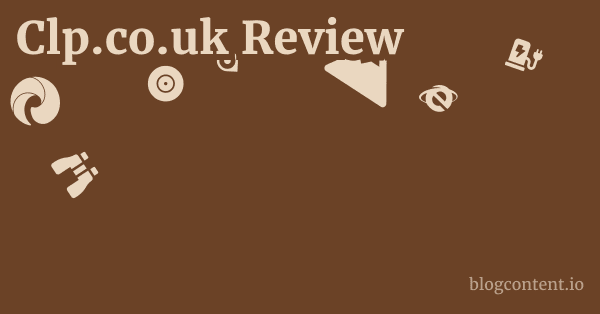 Clp.co.uk Review 1 by Partners