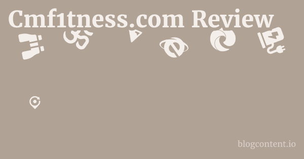 Cmf1tness.com Review 1 by Partners