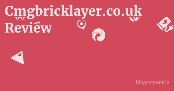 Cmgbricklayer.co.uk Review 1 by Partners