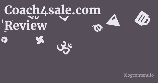 Coach4sale.com Review 1 by Partners