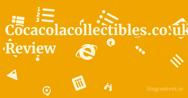 Cocacolacollectibles.co.uk Review 1 by Partners