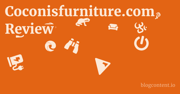 Coconisfurniture.com Review 1 by Partners