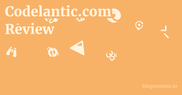 Codelantic.com Review 1 by Partners