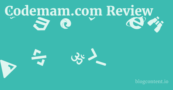 Codemam.com Review 1 by Partners