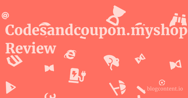 Codesandcoupon.myshopmatic.com Review 1 by Partners