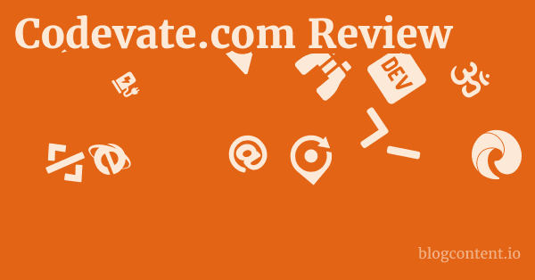 Codevate.com Review 1 by Partners