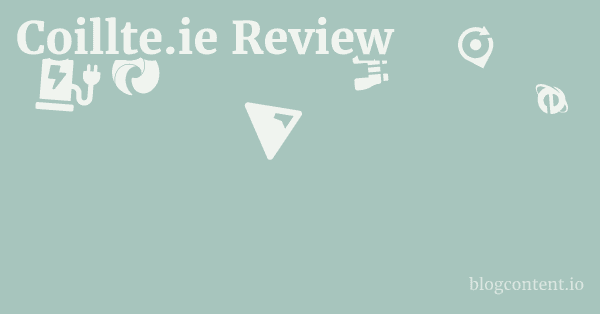 Coillte.ie Review 1 by Partners
