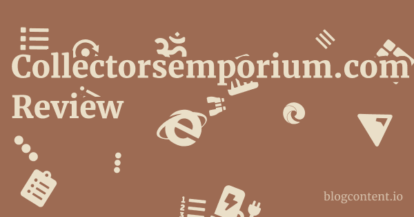 Collectorsemporium.com Review 1 by Partners