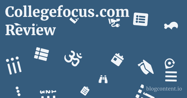 Collegefocus.com Review 1 by Partners