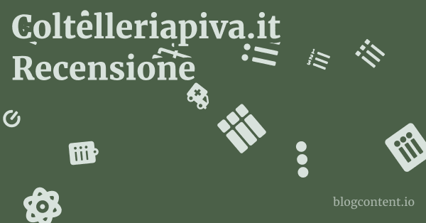 Coltelleriapiva.it Recensione 1 by Partners