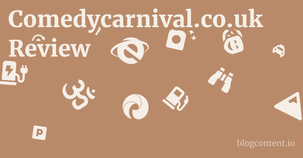 Comedycarnival.co.uk Review 1 by Partners