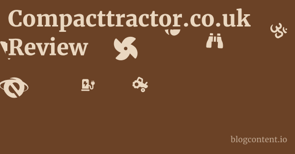Compacttractor.co.uk Review 1 by Partners