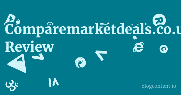Comparemarketdeals.co.uk Review 1 by Partners