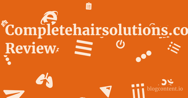 Completehairsolutions.co.uk Review 1 by Partners