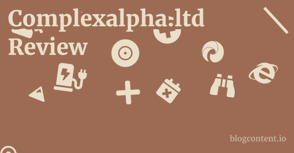 Complexalpha.ltd Review 1 by Partners