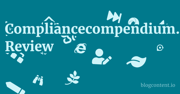Compliancecompendium.co.uk Review 1 by Partners
