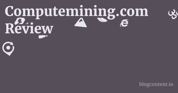 Computemining.com Review 1 by Partners