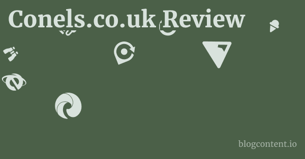 Conels.co.uk Review 1 by Partners