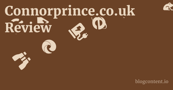 Connorprince.co.uk Review 1 by Partners