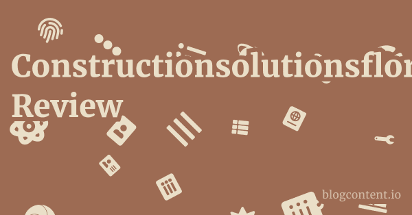 Constructionsolutionsflorida.com Review 1 by Partners