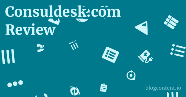 Consuldesk.com Review 1 by Partners