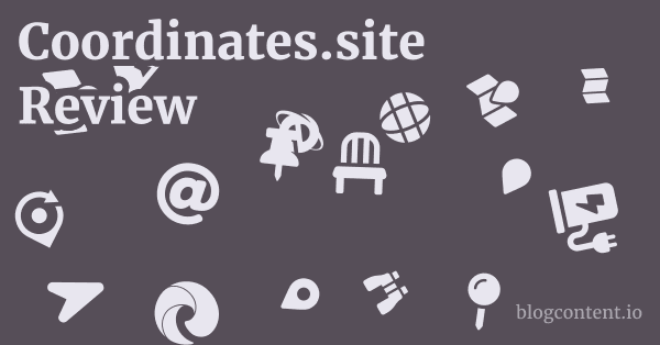 Coordinates.site Review 1 by Partners