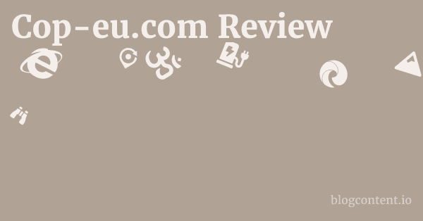 Cop-eu.com Review 1 by Partners