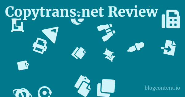 Copytrans.net Review 1 by Partners