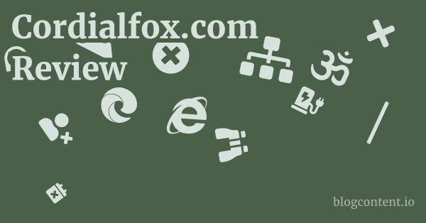 Cordialfox.com Review 1 by Partners