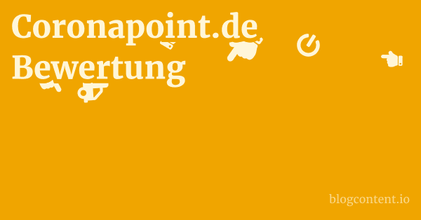 Coronapoint.de Bewertung 1 by Partners