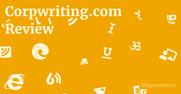 Corpwriting.com Review 1 by Partners