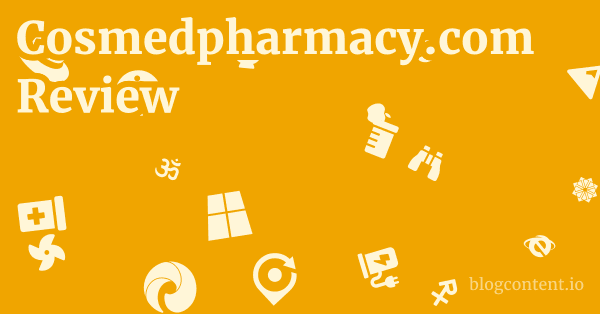 Cosmedpharmacy.com Review 1 by Partners