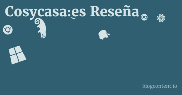 Cosycasa.es Reseña 1 by Partners