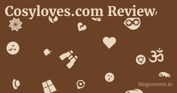 Cosyloves.com Review 1 by Partners