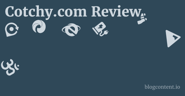 Cotchy.com Review 1 by Partners