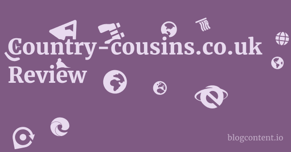 Country-cousins.co.uk Review 1 by Partners