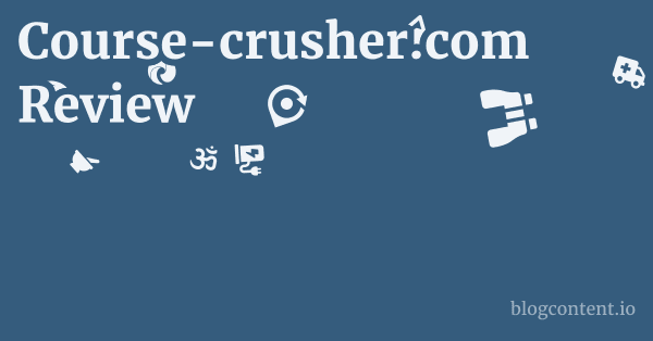 Course-crusher.com Review 1 by Partners