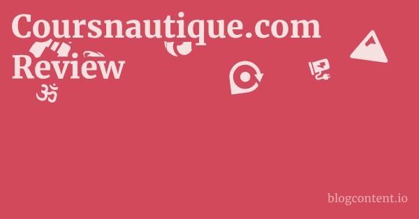 Coursnautique.com Review 1 by Partners