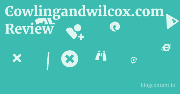 Cowlingandwilcox.com Review 1 by Partners